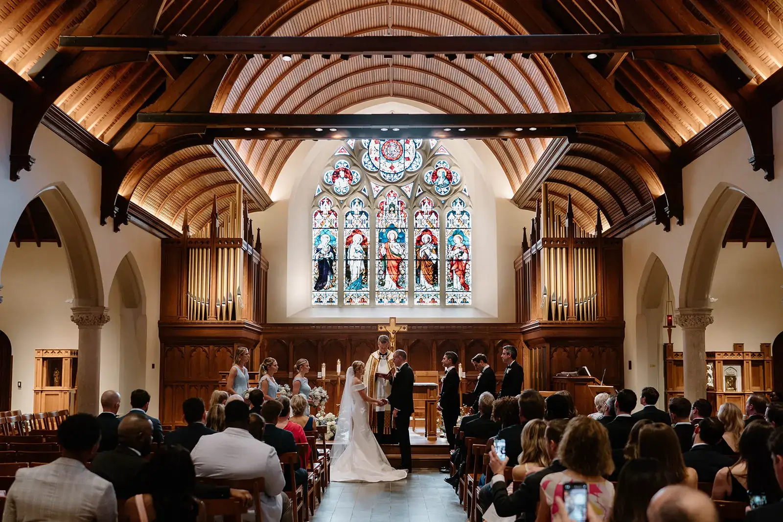 Real Poppy wedding — Lauren + Chris at 1789 Restaurant