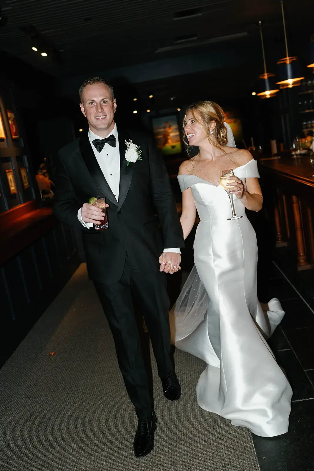Real Poppy wedding — Lauren + Chris at 1789 Restaurant