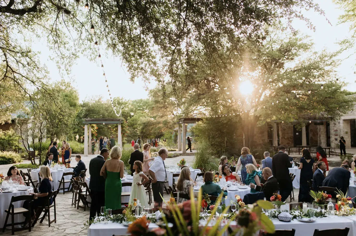 Real Poppy wedding — Laura + James at Lady Bird Johnson Wildflower Center