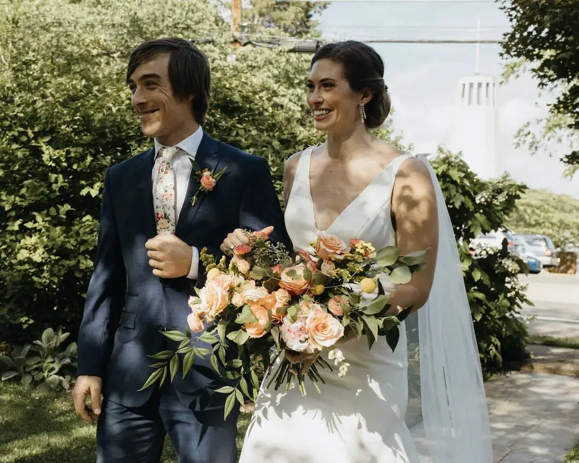 Real Poppy wedding — Nicole + Alex