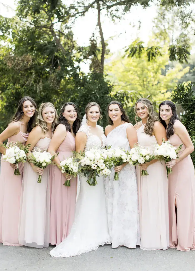 Real Poppy wedding — Carly + Grant at Flower Farm Inn