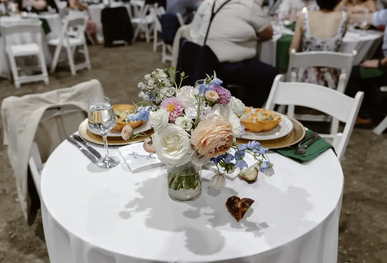 Real Poppy wedding — Eliana + Avi at Camp Ramah