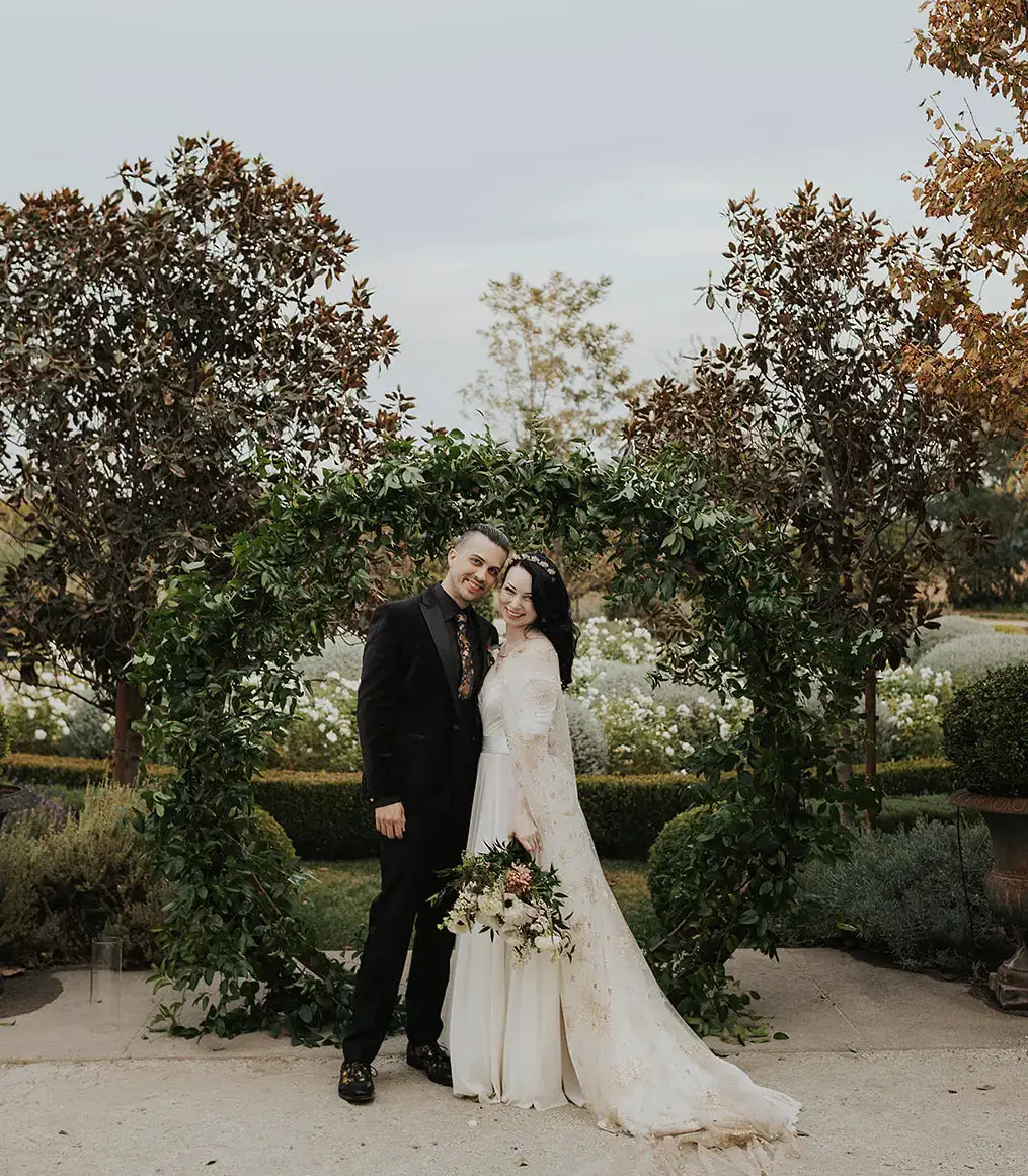 Real Poppy wedding — Bianca + Parker at Park Winters