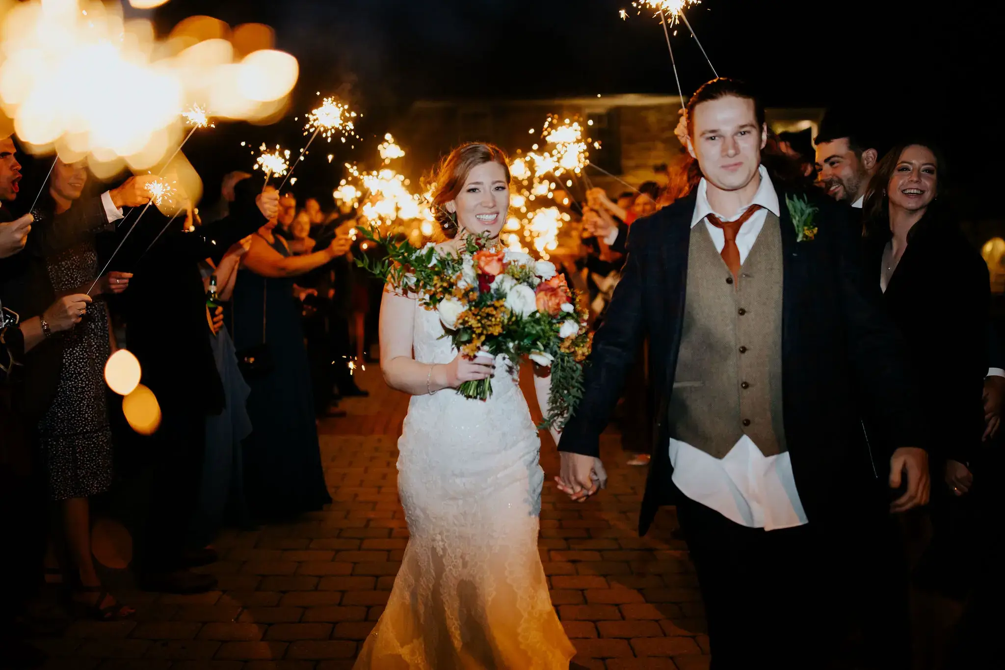 Real Poppy wedding — Maggie + Garrett at Thomas Birkby House