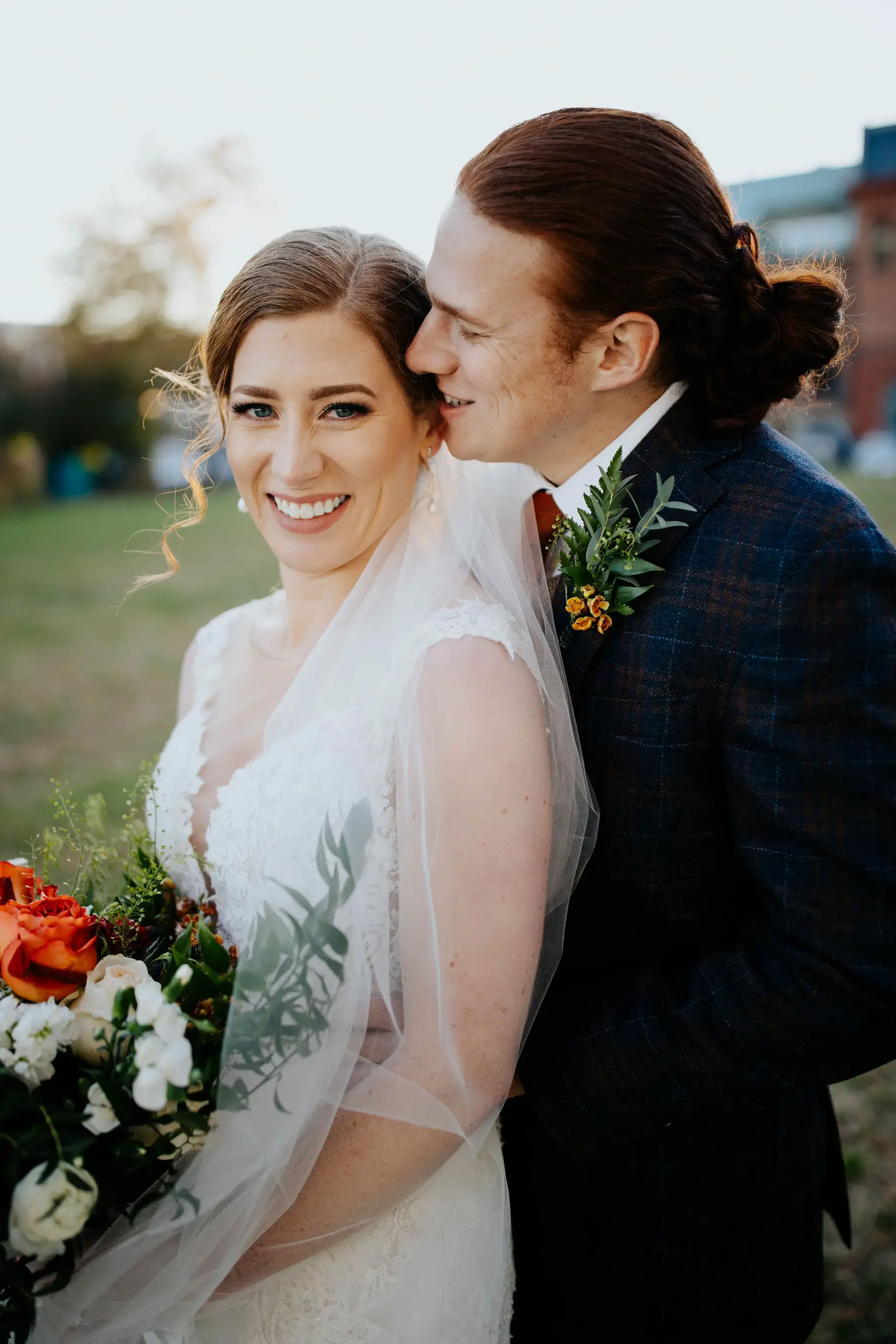 Real Poppy wedding — Maggie + Garrett at Thomas Birkby House