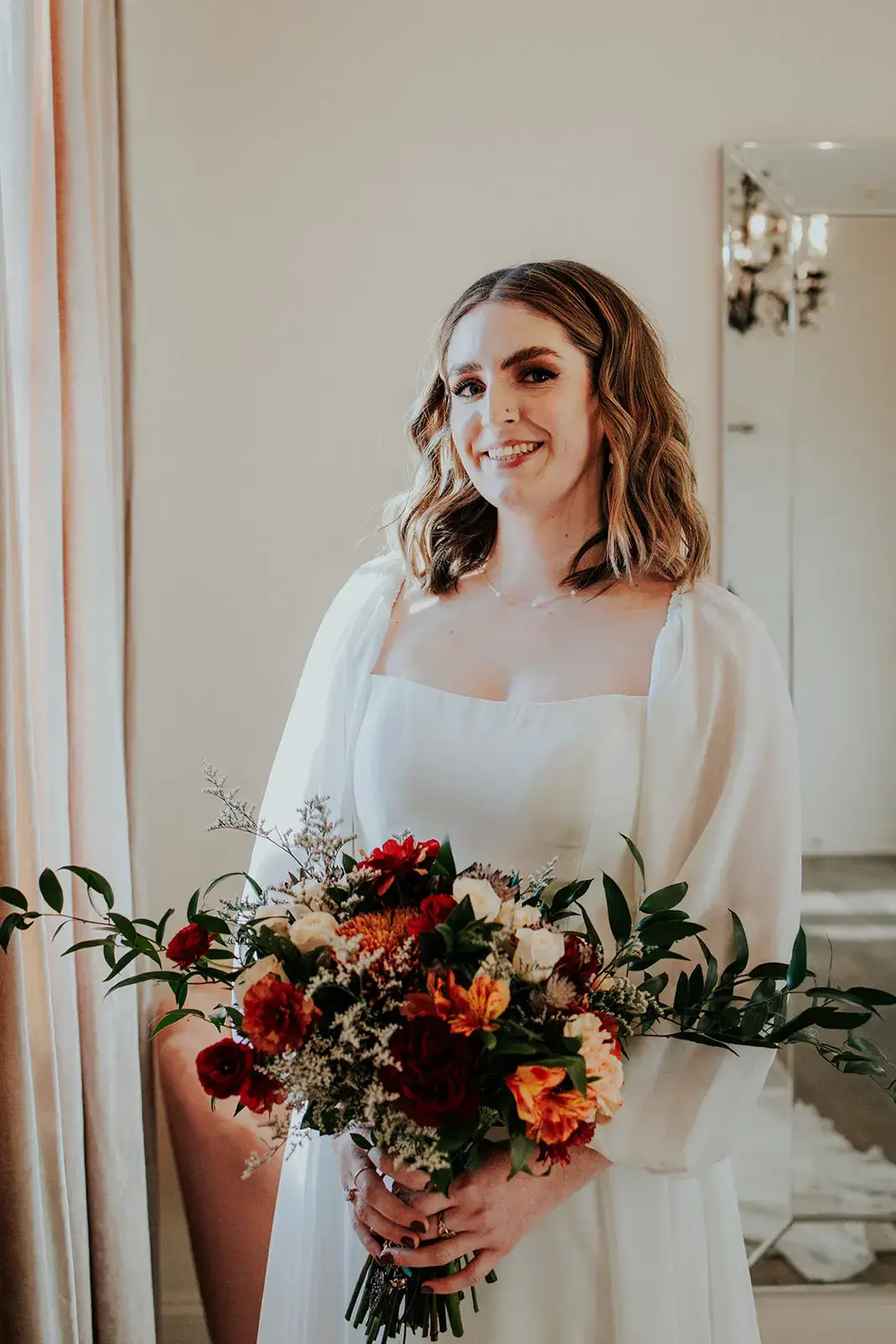Real Poppy wedding — Ainsley + Andrew at Potomac Point Vineyard & WInery