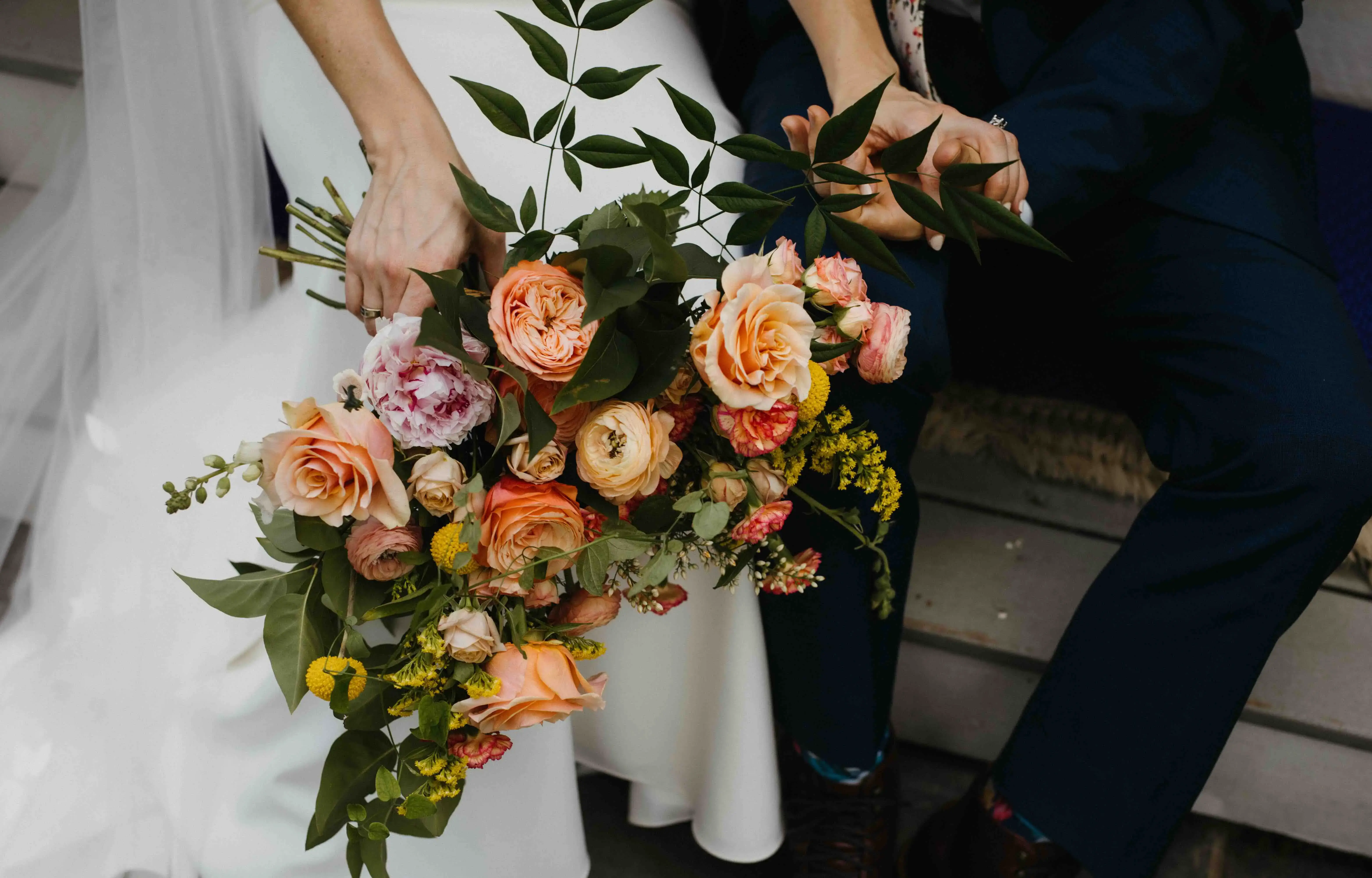 Real Poppy wedding — Nicole + Alex