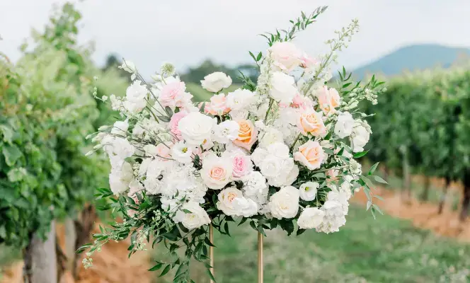 Real Poppy wedding — Renee + Enzo