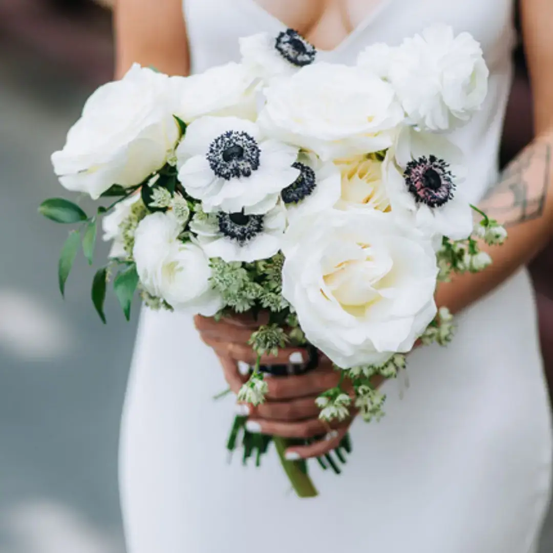 Real Poppy wedding — Brittany + Shawn