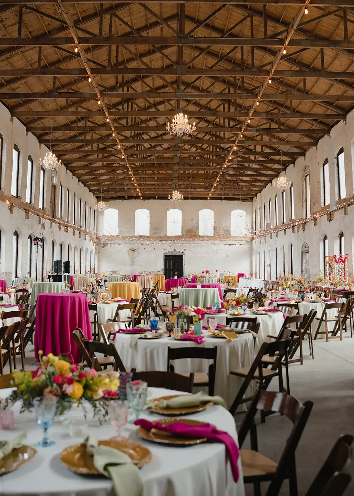 Real Poppy wedding — Chandra + Jonathan at The Providence Cotton Mill