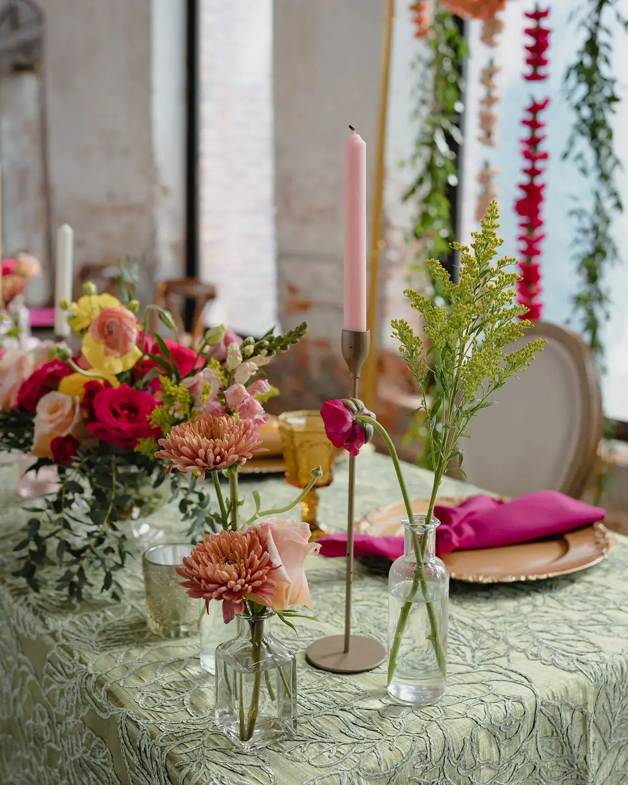 Real Poppy wedding — Chandra + Jonathan at The Providence Cotton Mill