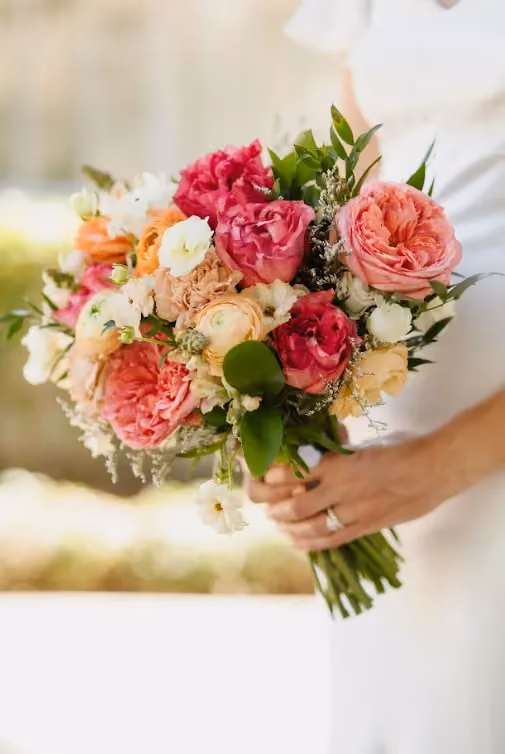 A Bridal Bouquet by Poppy Flowers