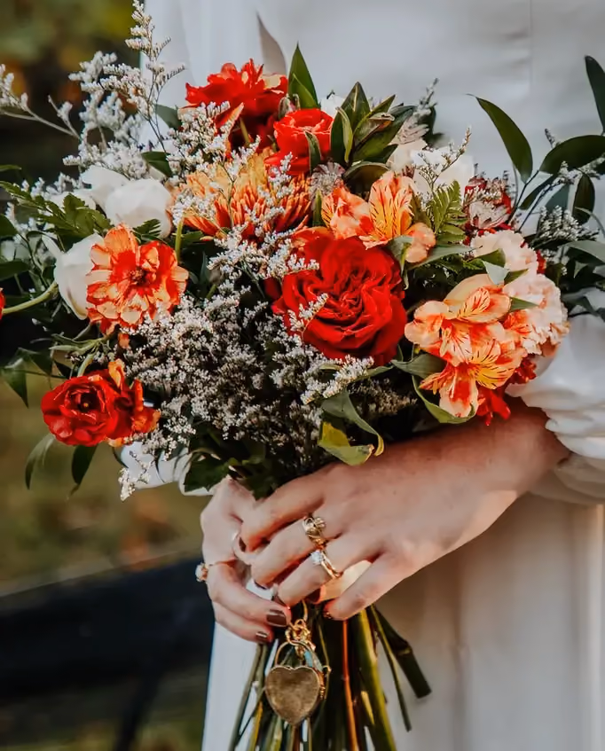 rustic wedding bouquet ideas
