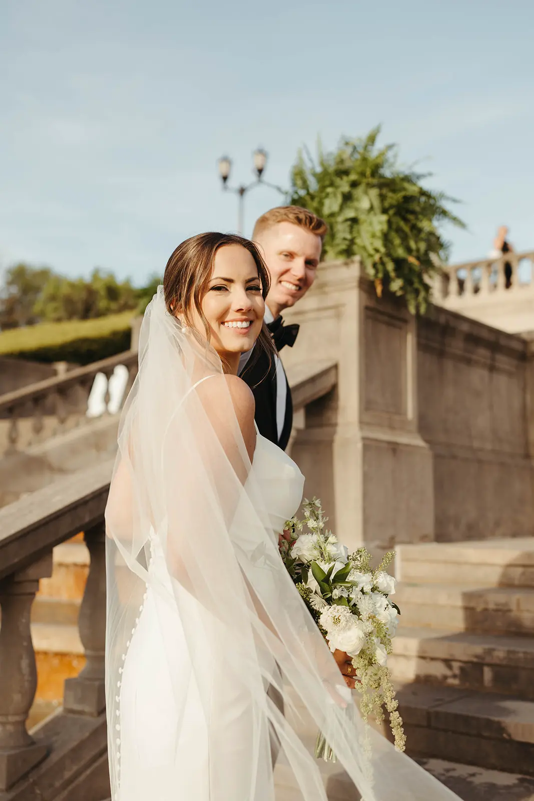 Real Poppy wedding — Talia + Chad at Ault Park