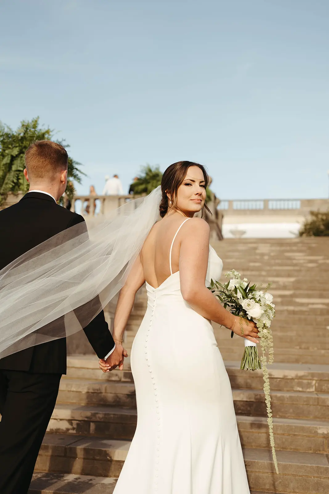 Real Poppy wedding — Talia + Chad at Ault Park