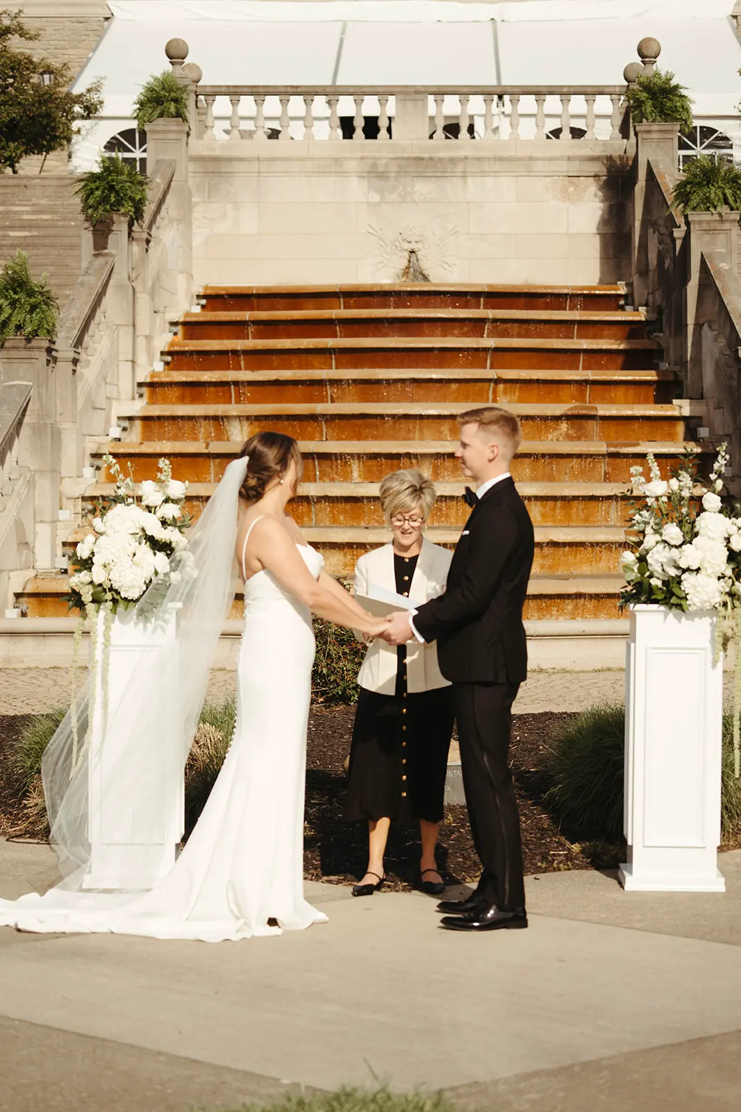 Real Poppy wedding — Talia + Chad at Ault Park