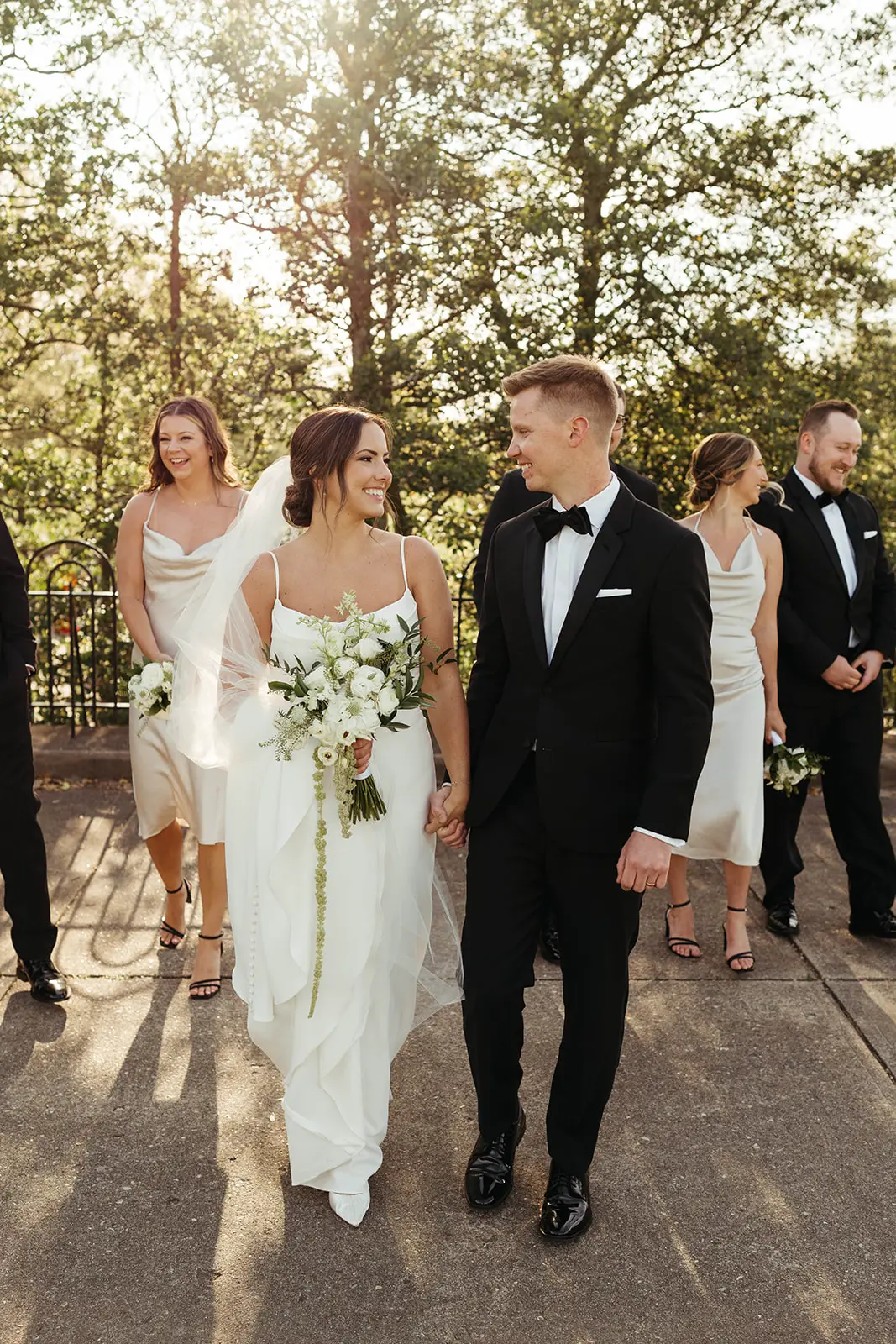Real Poppy wedding — Talia + Chad at Ault Park