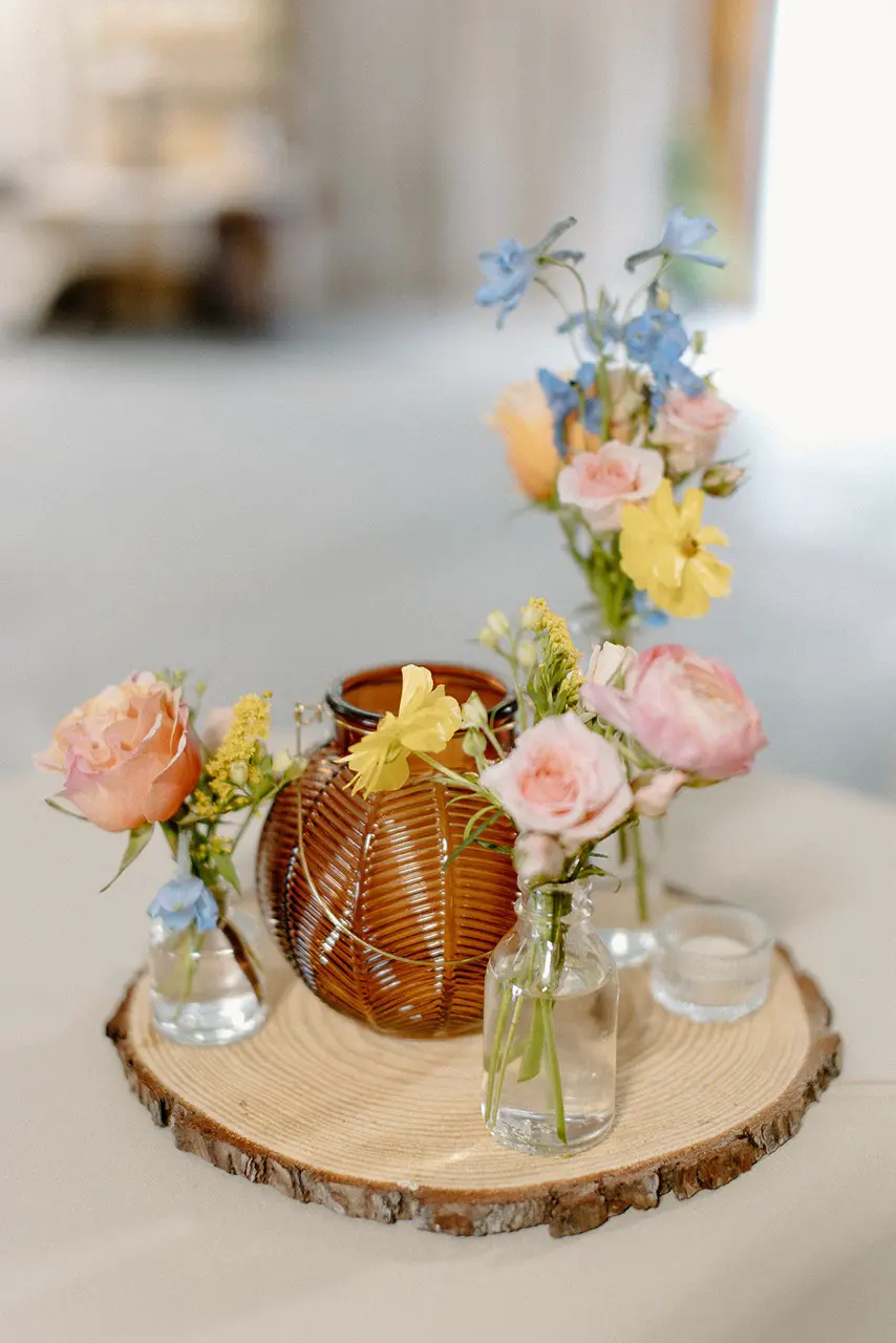 Real Poppy wedding — Madi + Evan at Commencing Camarena