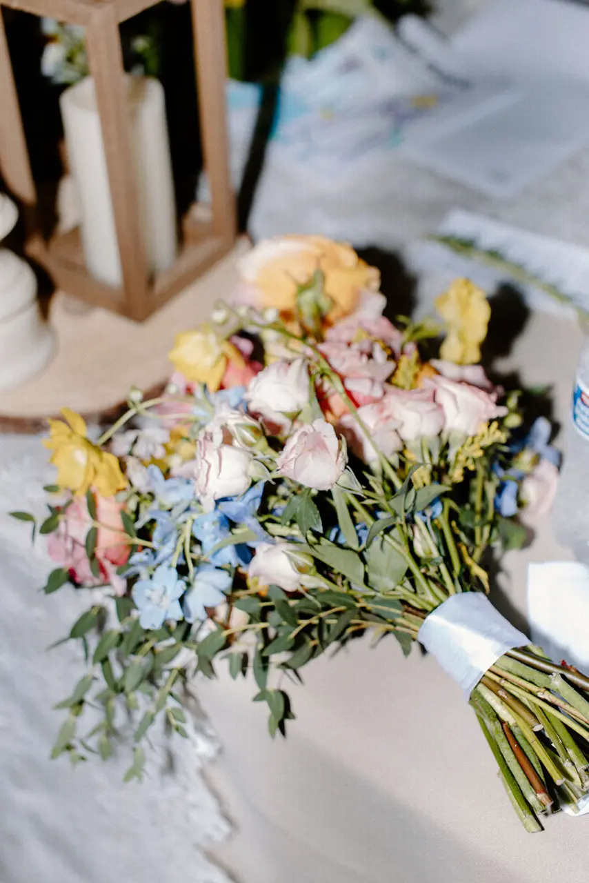 Real Poppy wedding — Madi + Evan at Commencing Camarena