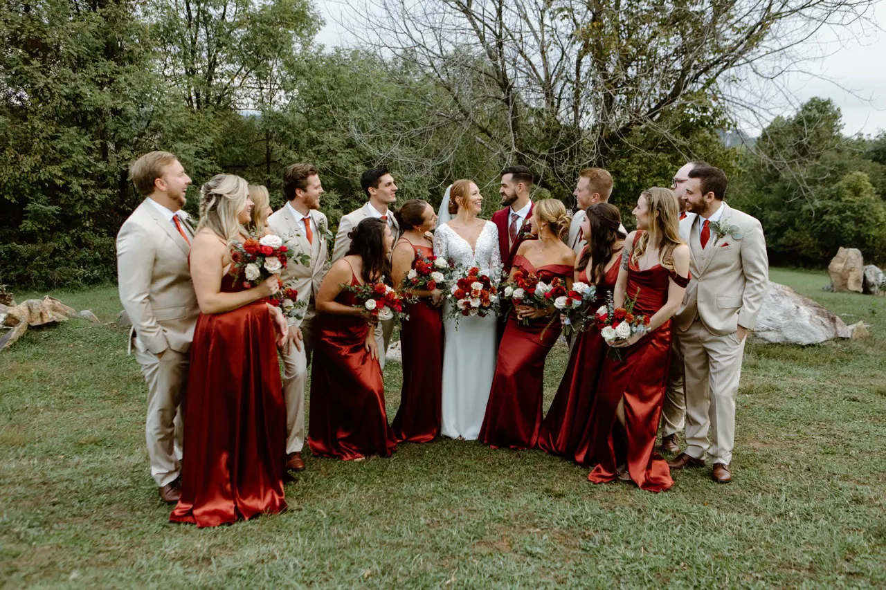 Real Poppy wedding — Moira + Ryan at Blue Valley Vineyard and Winery