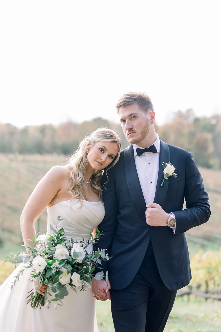 Real Poppy wedding — Julia + Justin at Potomac Point Winery