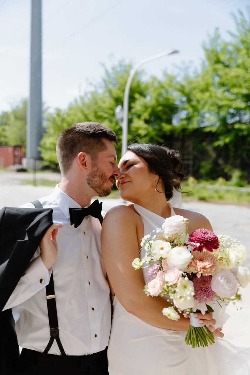 Real Poppy wedding — Elise + Grayson at The Fairlie
