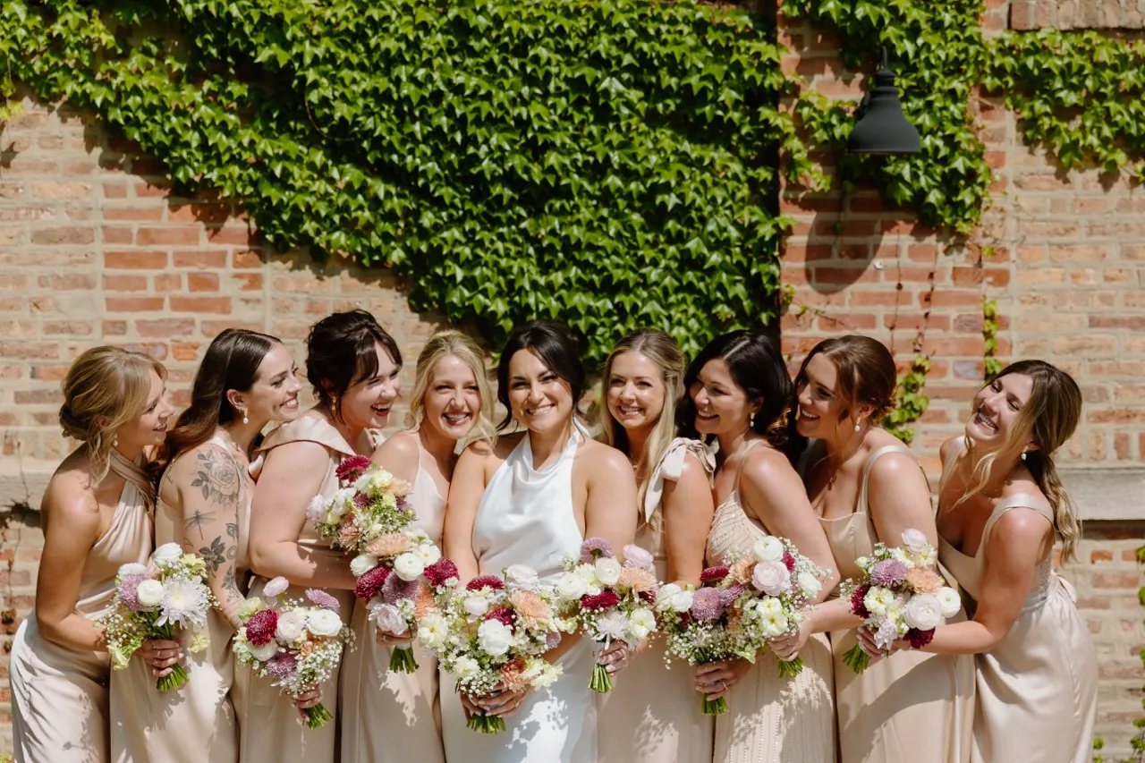 Real Poppy wedding — Elise + Grayson at The Fairlie