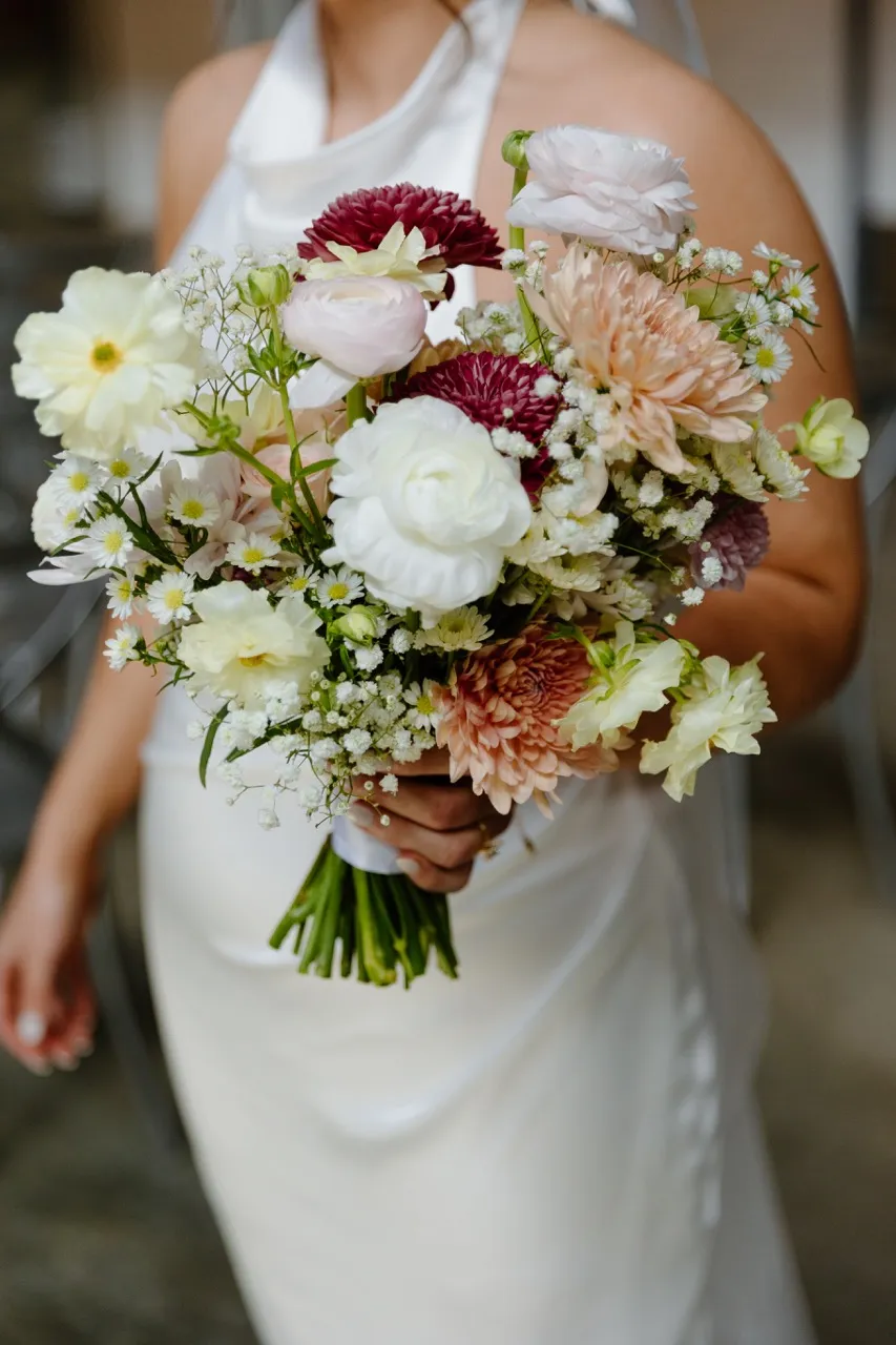 Real Poppy wedding — Elise + Grayson at The Fairlie