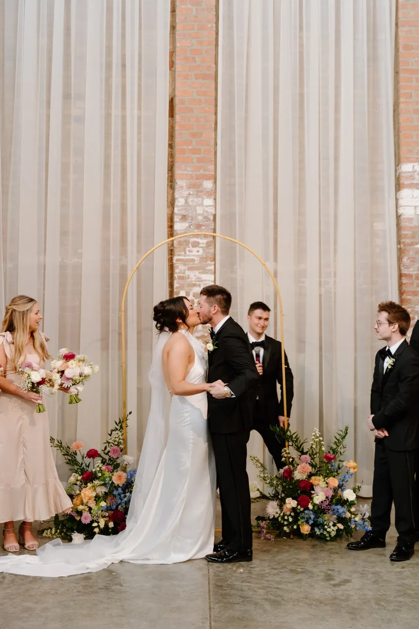 Real Poppy wedding — Elise + Grayson at The Fairlie