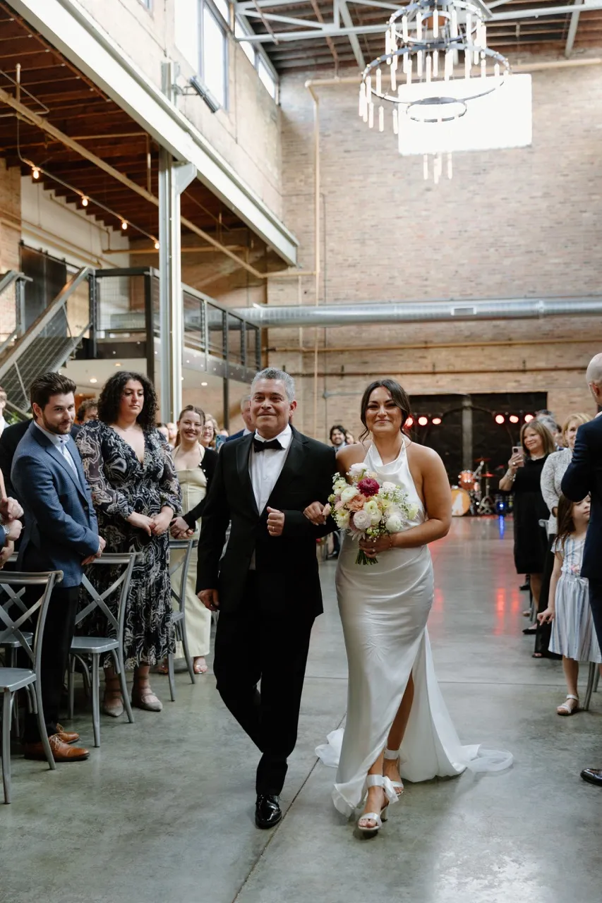 Real Poppy wedding — Elise + Grayson at The Fairlie