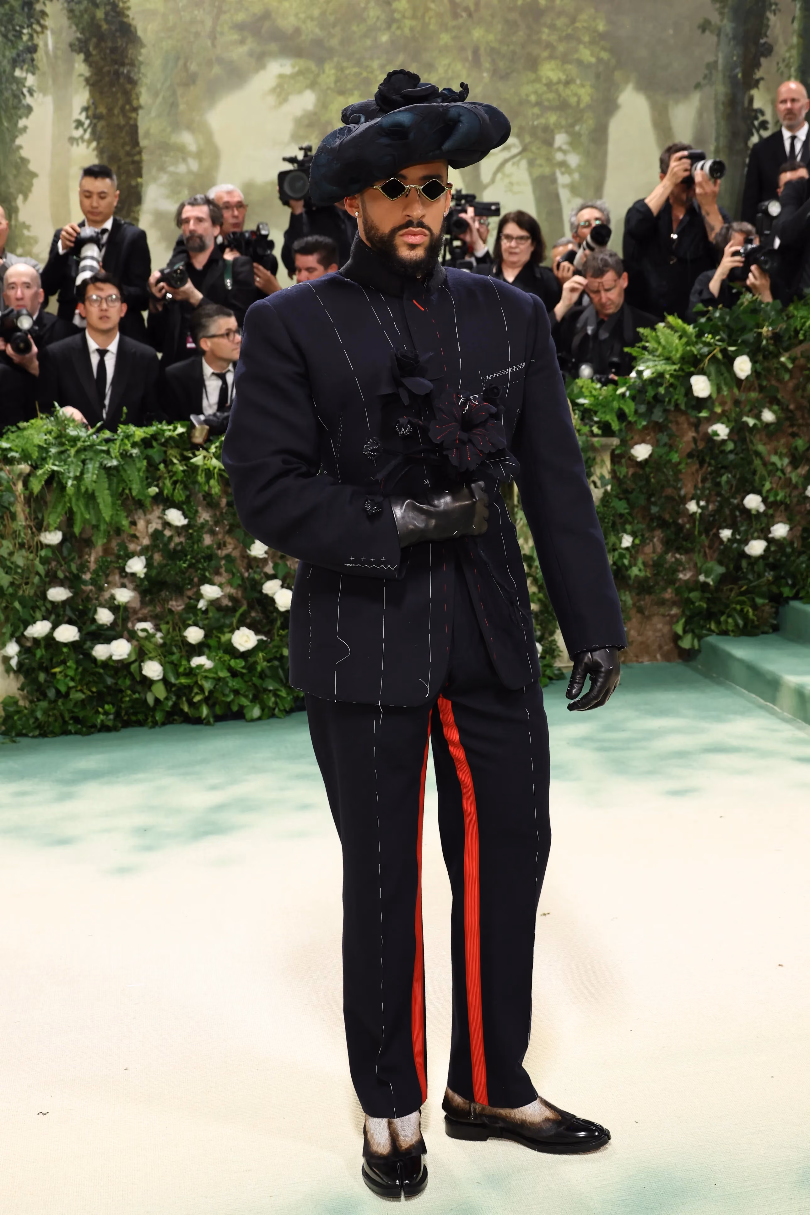 metgala2024+weddingflowers+badbunny