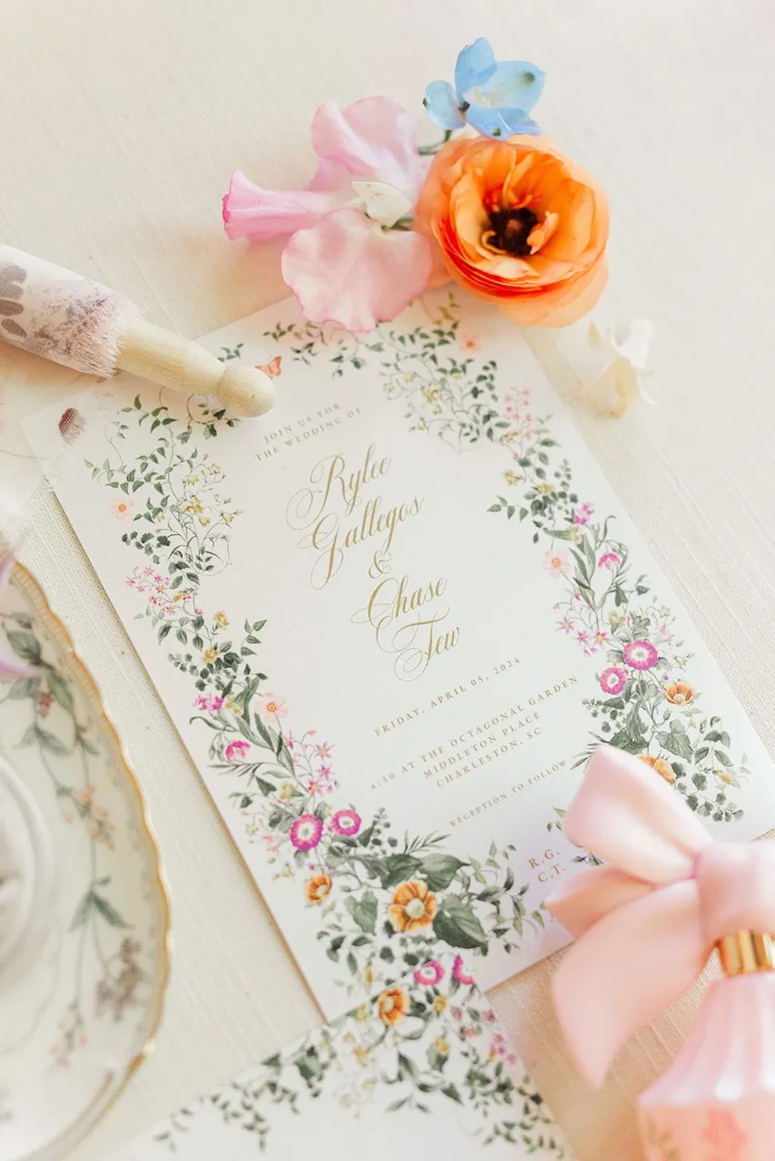 Real Poppy wedding — Rylee + Charles at Middleton Place