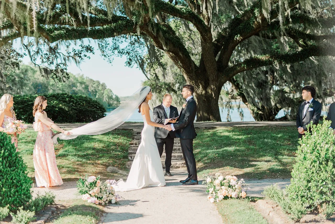 Real Poppy wedding — Rylee + Charles at Middleton Place