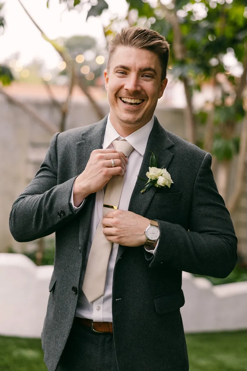 Real Poppy wedding — Amanda + Brady at Tivoli Italian Villa