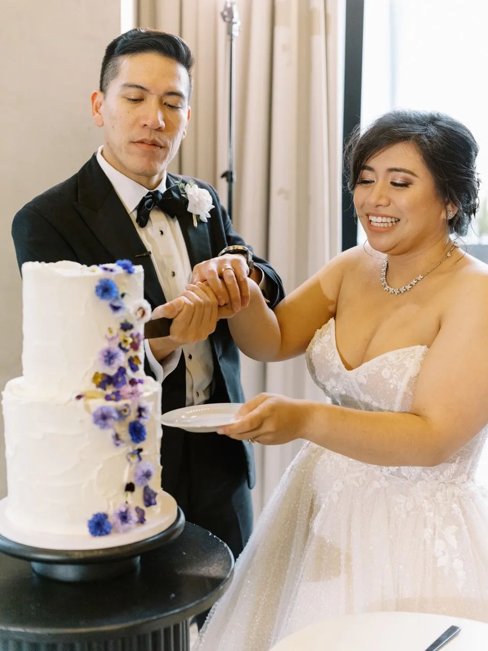 Real Poppy wedding — Cherie + Wes at Sawyer Hotel