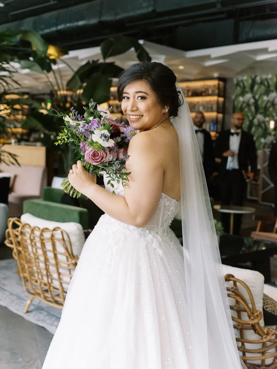 Real Poppy wedding — Cherie + Wes at Sawyer Hotel