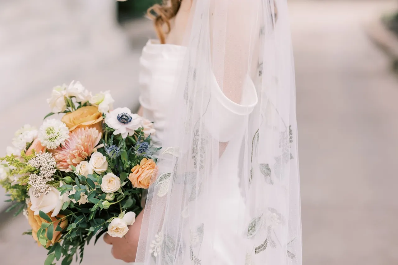 Real Poppy wedding — Emmalyn + Andrew at Daughters of the American Revolution Memorial Continental Hall