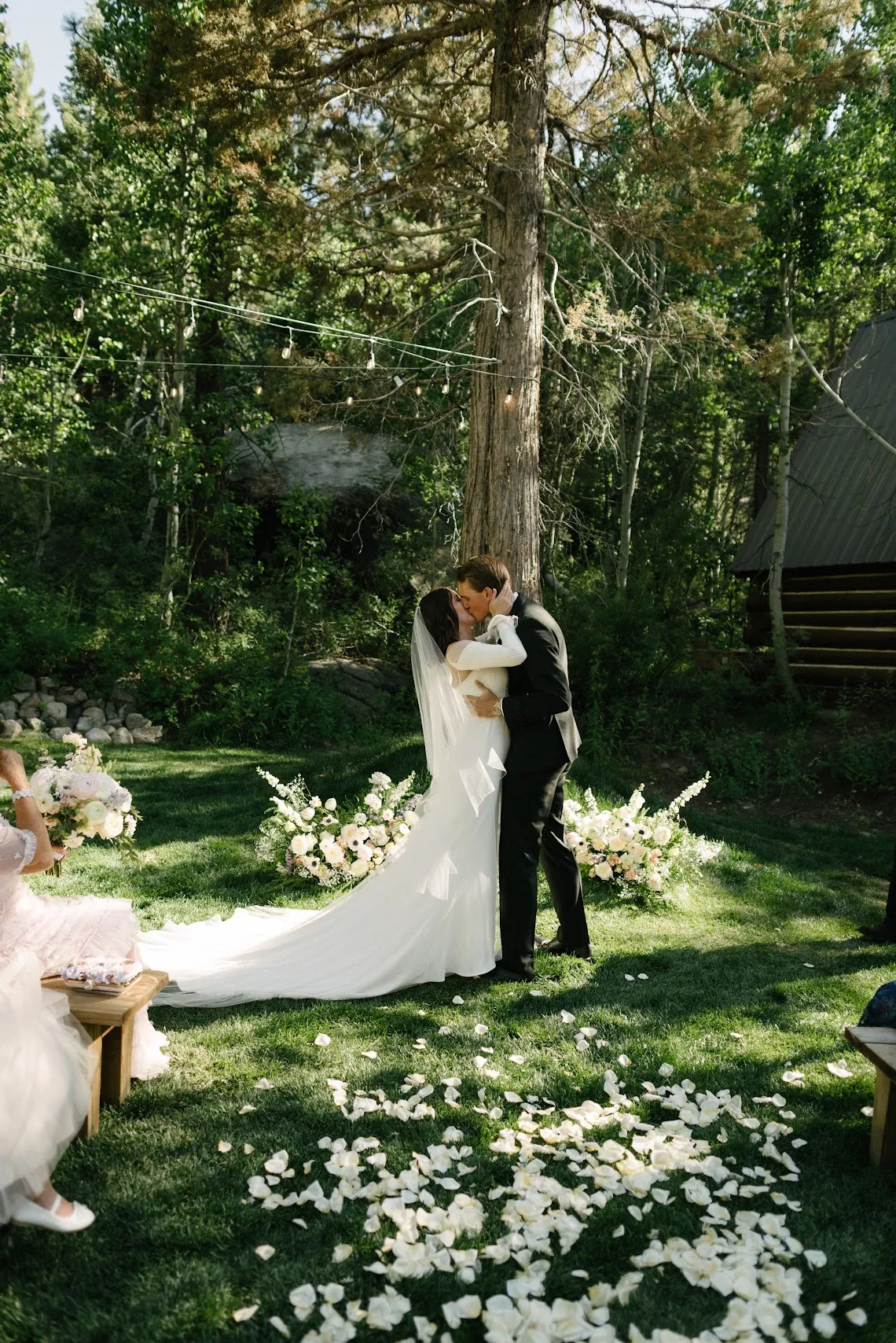 Real Poppy wedding — Kenna + Zachary at Desolation Resort Hope Valley