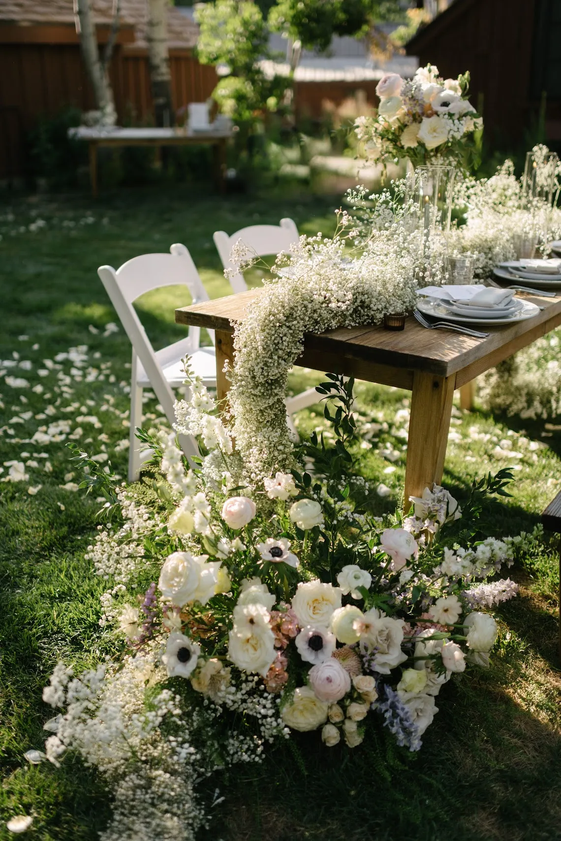 Real Poppy wedding — Kenna + Zachary at Desolation Resort Hope Valley
