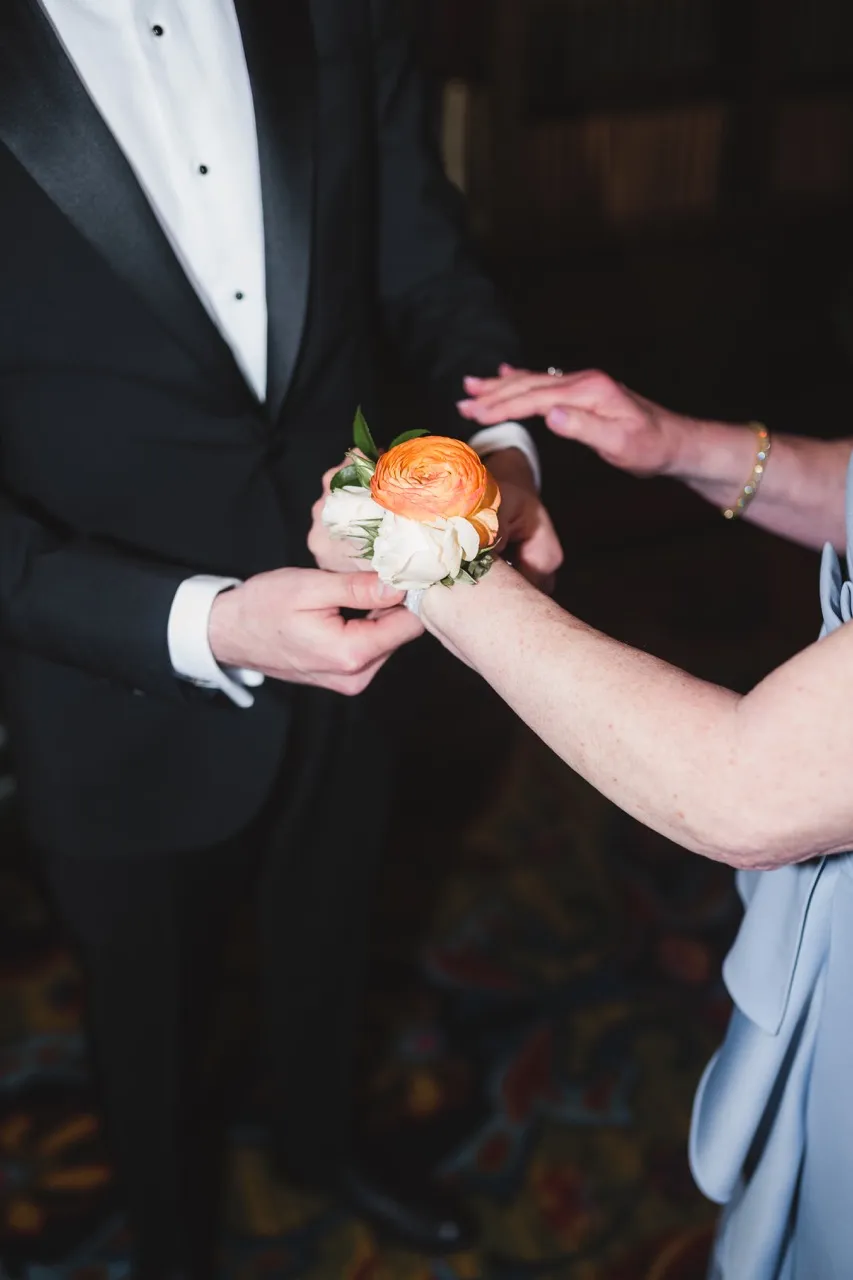 Real Poppy wedding — Laura + Matt at University Club of San Francisco