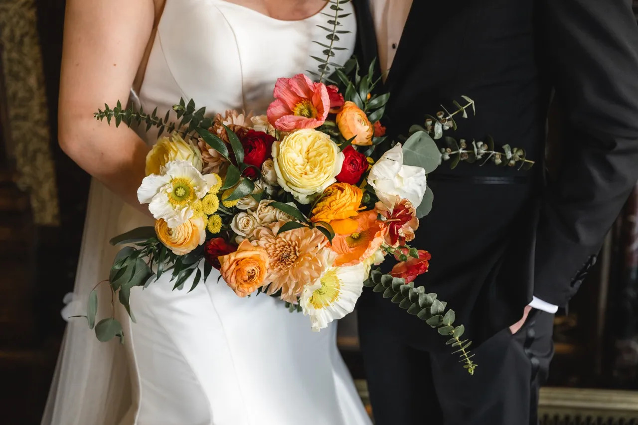 Real Poppy wedding — Laura + Matt at University Club of San Francisco