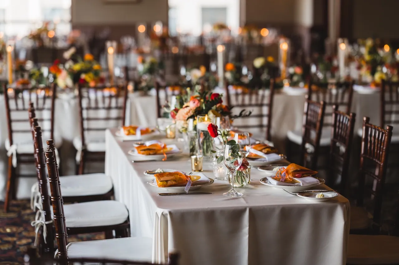 Real Poppy wedding — Laura + Matt at University Club of San Francisco
