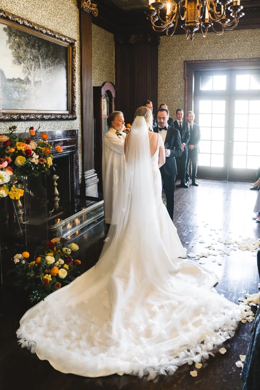 Real Poppy wedding — Laura + Matt at University Club of San Francisco