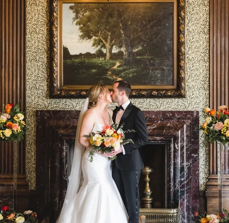 Real Poppy wedding — Laura + Matt at University Club of San Francisco