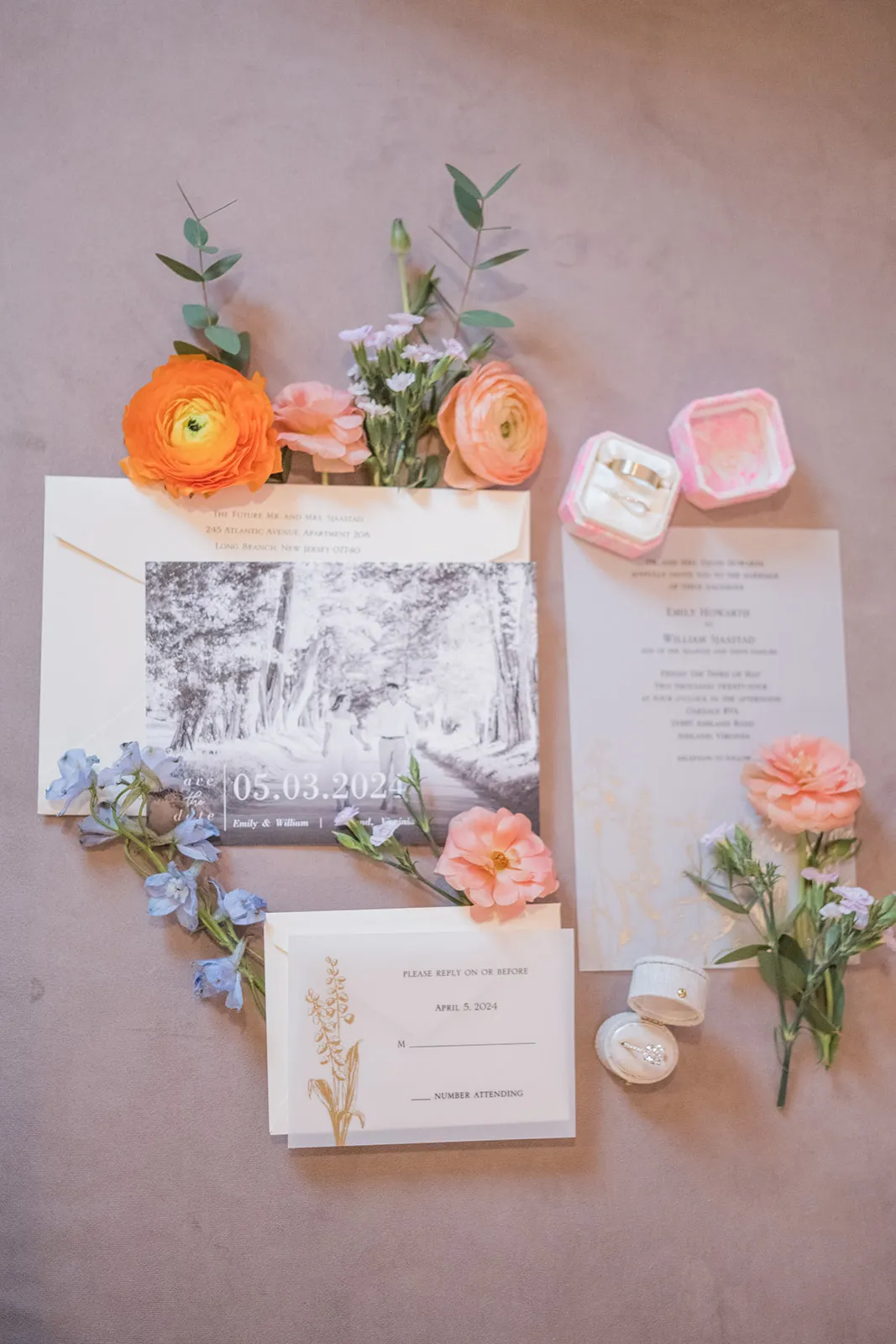 Real Poppy wedding — Emily + Will at Oakdale