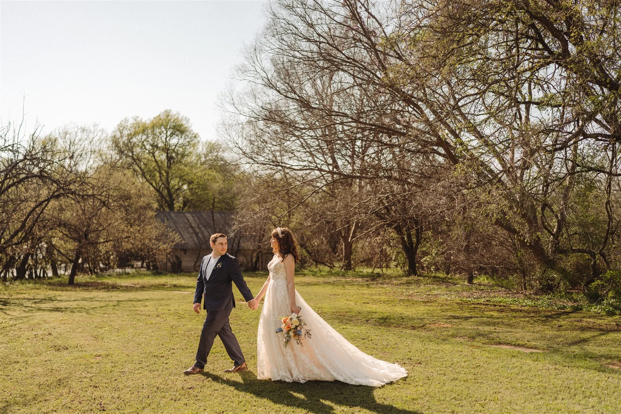 Real Poppy wedding — Megan + Sam at Weston Gardens
