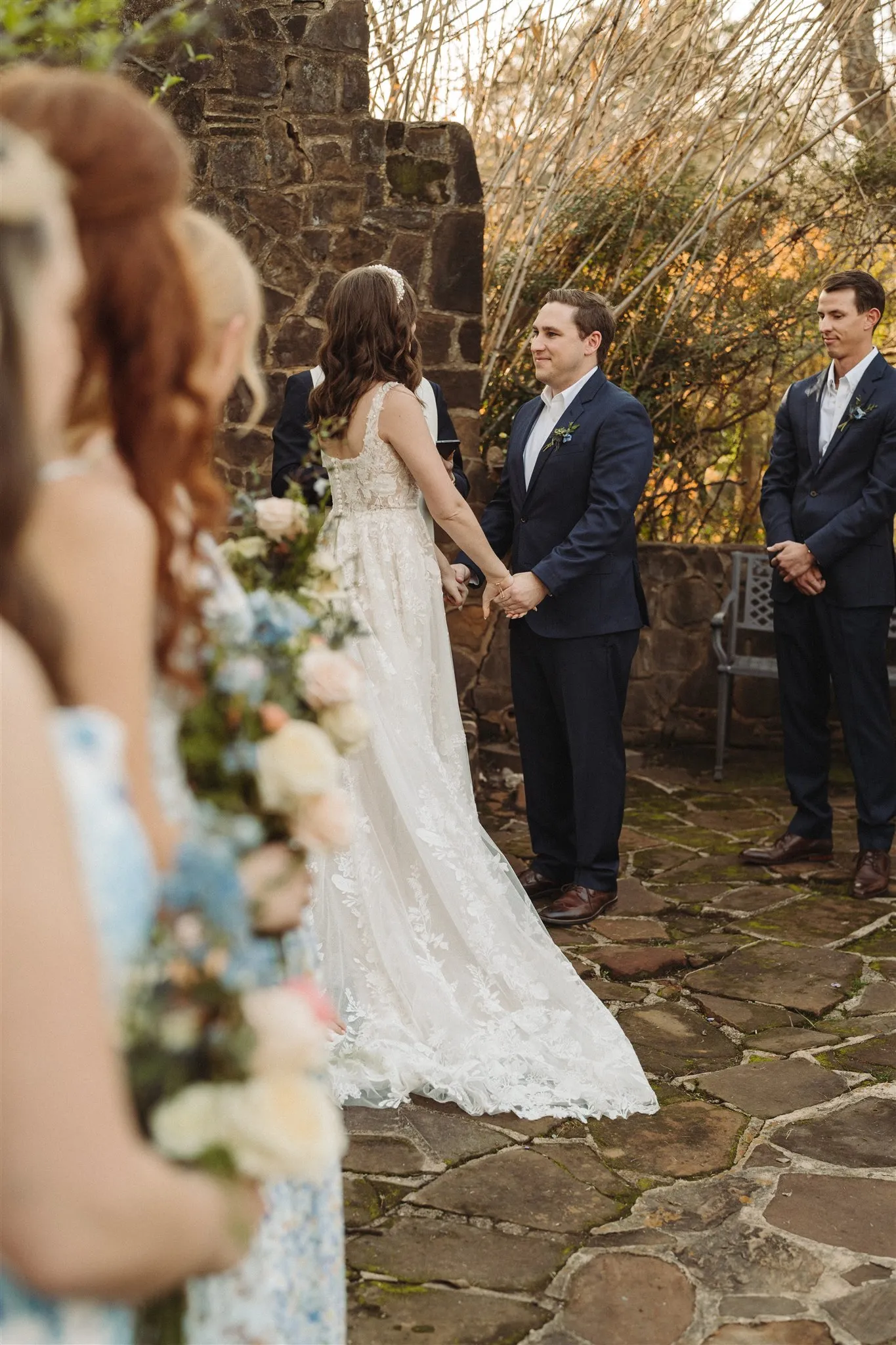 Real Poppy wedding — Megan + Sam at Weston Gardens