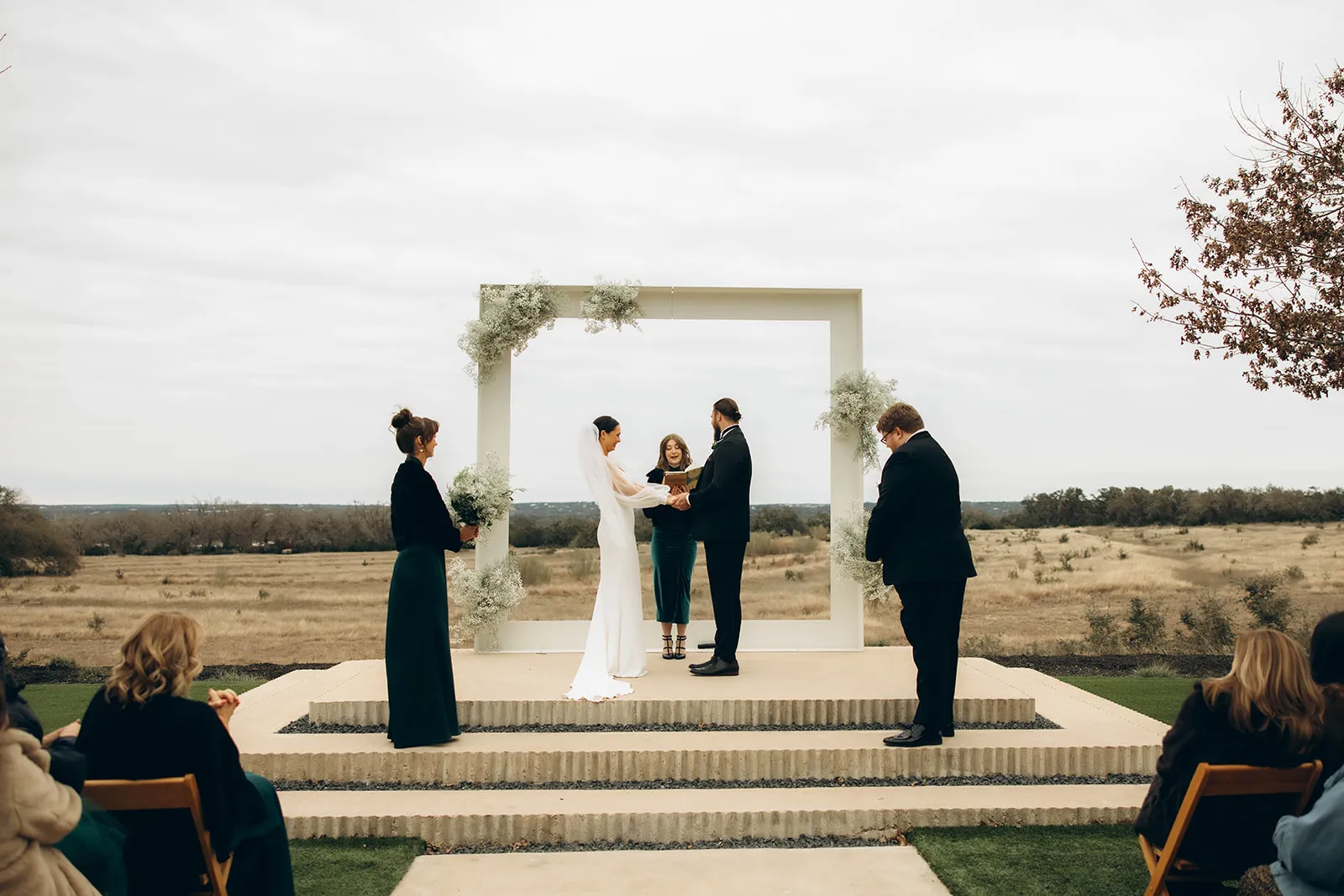Real Poppy wedding — Emerald + Max at Prospect House