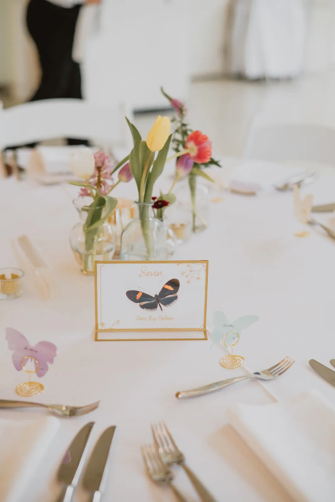 Real Poppy wedding — Sandra + Emma at Butterfly House + Garden