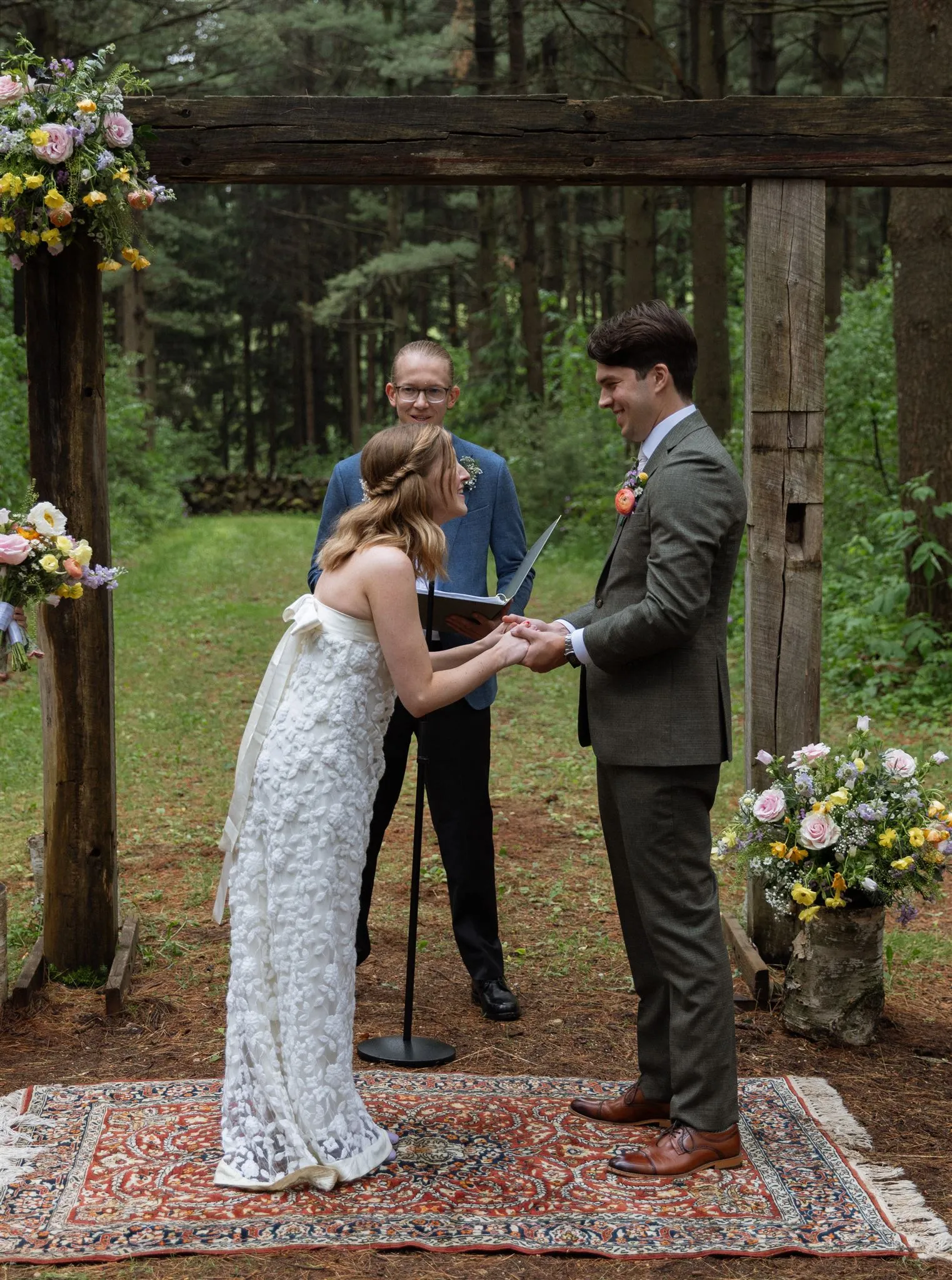 Real Poppy wedding — Colleen + John at Abloom Farm